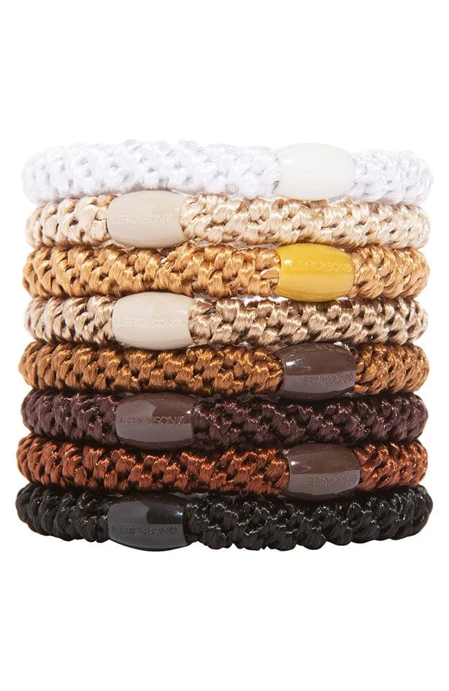 Grab & Go Ponytail Holders - Set of Eight