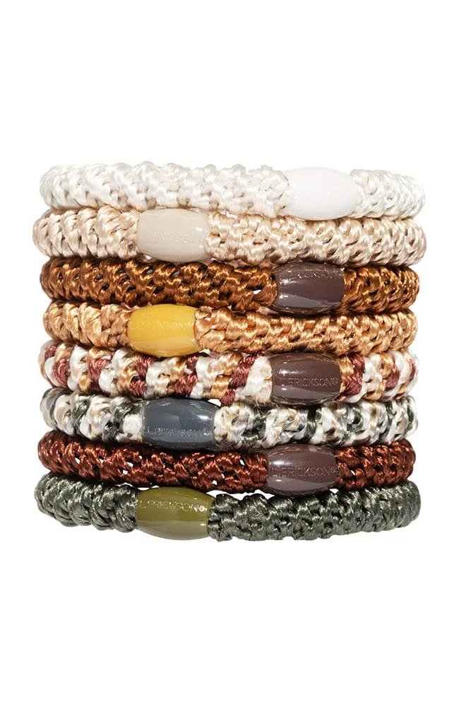 Grab & Go Ponytail Holders - Set of Eight
