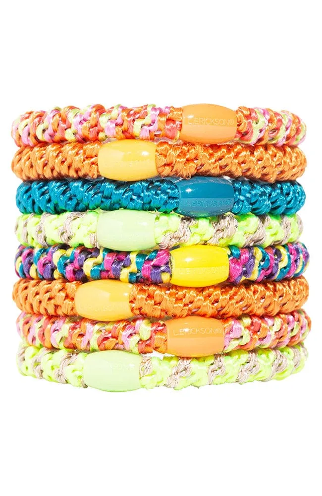 Grab & Go Ponytail Holders - Set of Eight
