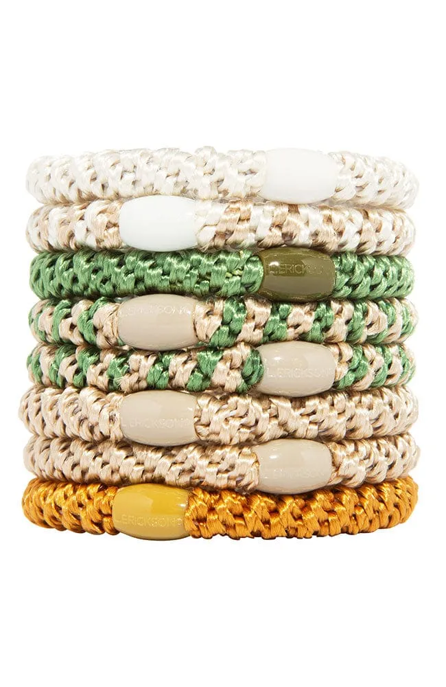 Grab & Go Ponytail Holders - Set of Eight