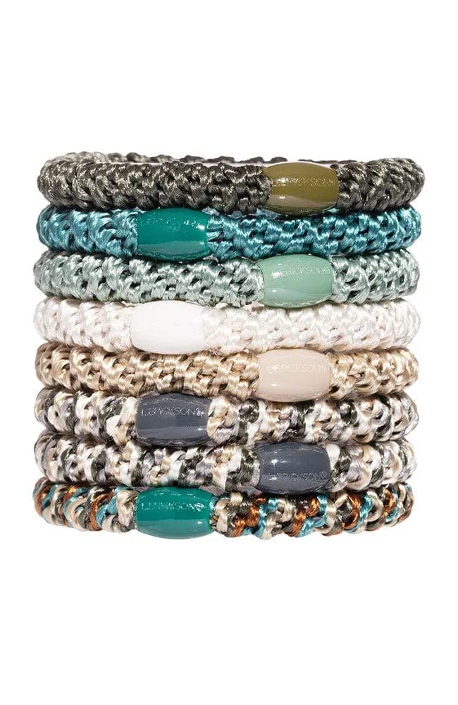 Grab & Go Ponytail Holders - Set of Eight