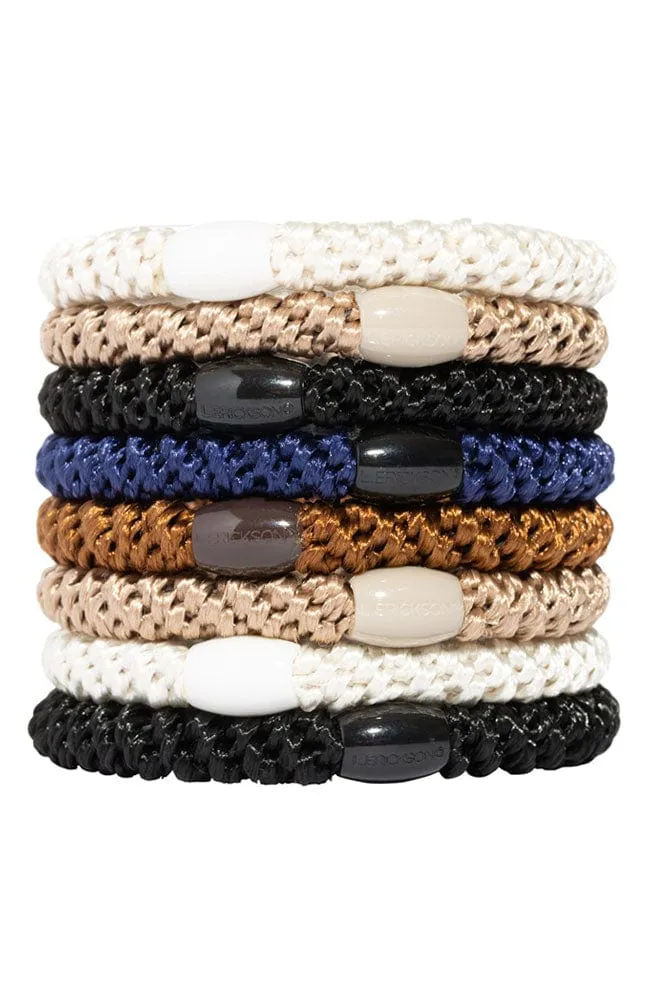 Grab & Go Ponytail Holders - Set of Eight