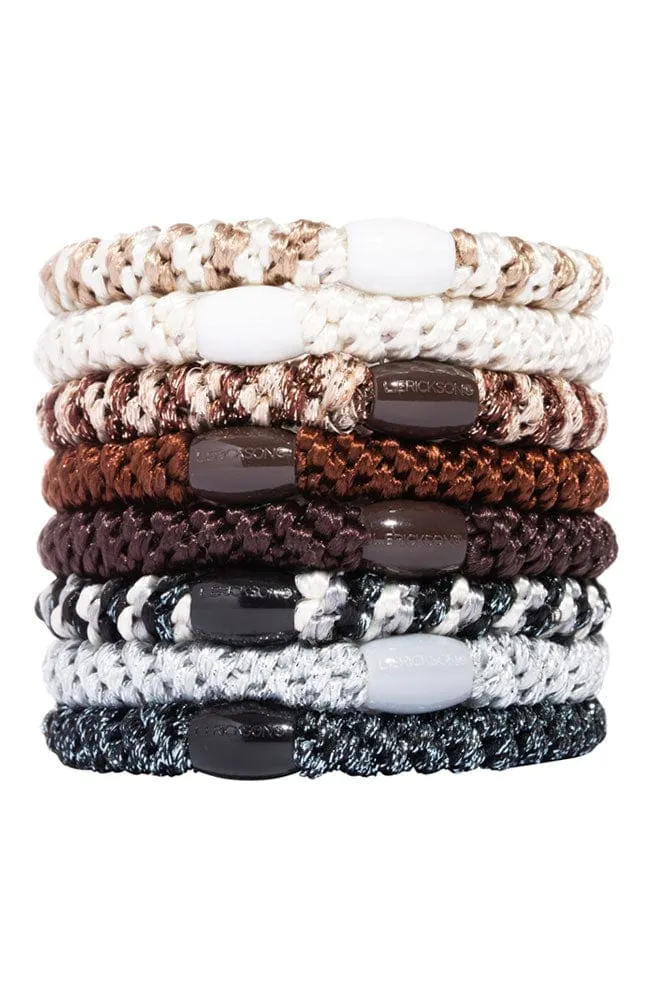 Grab & Go Ponytail Holders - Set of Eight