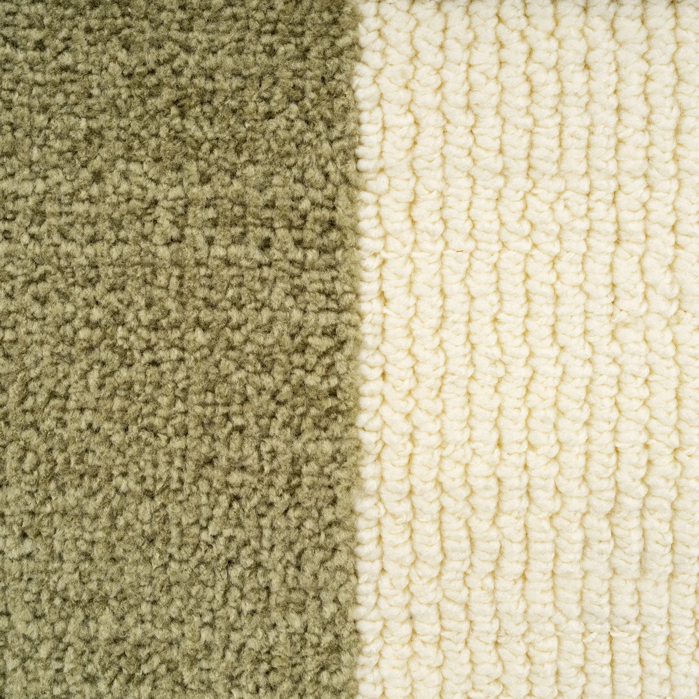 Green Retro Blocks Rug - Maze