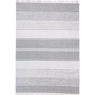 Grey Handmade Large Rug