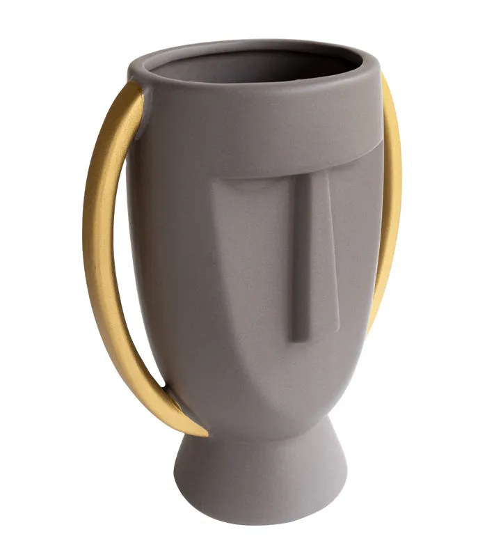 Grey Man Vase