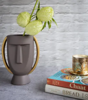 Grey Man Vase