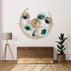 Half Metal Wall Clock