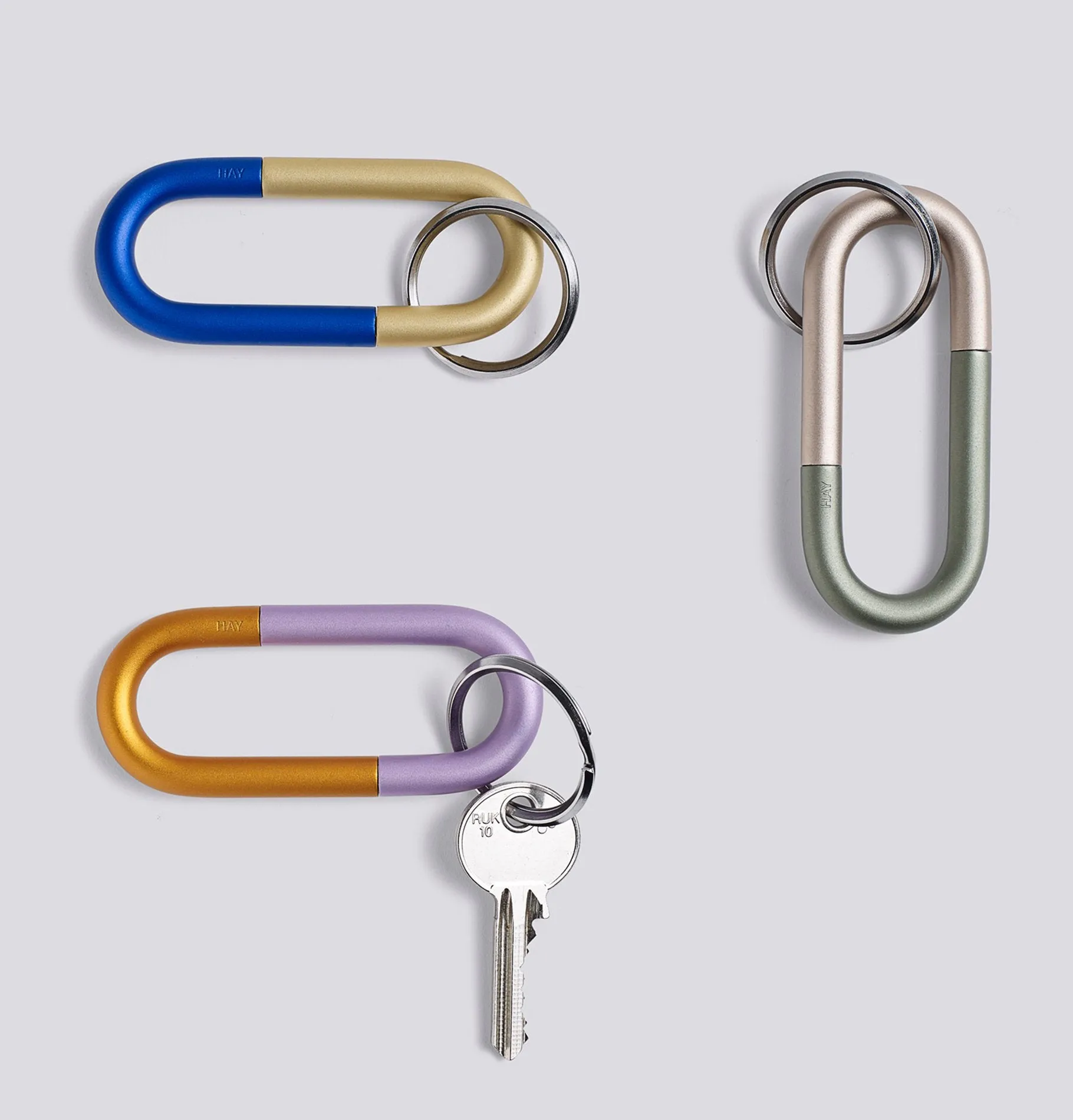 HAY Cane Key Ring - Lilac