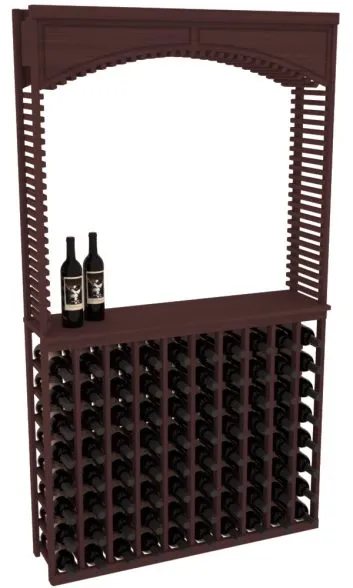 InstaCellar - 42.5" Cellar Arch / Tasting Table / Solid Top Combo