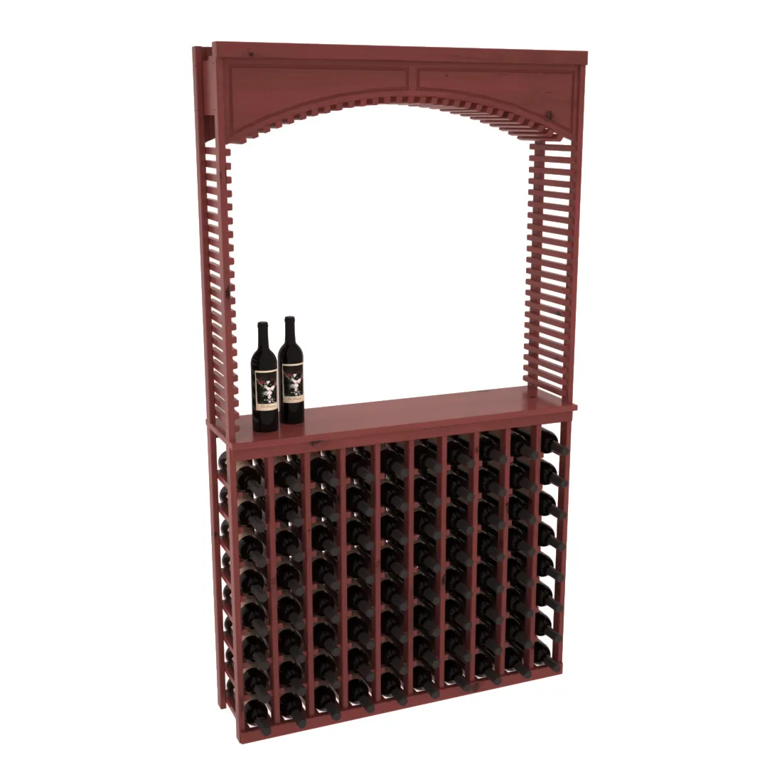 InstaCellar - 42.5" Cellar Arch / Tasting Table / Solid Top Combo