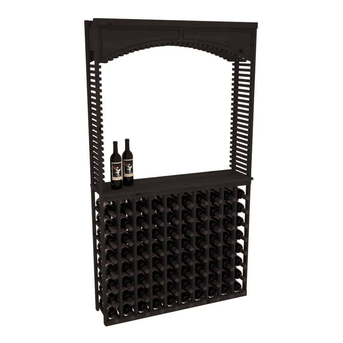 InstaCellar - 42.5" Cellar Arch / Tasting Table / Solid Top Combo