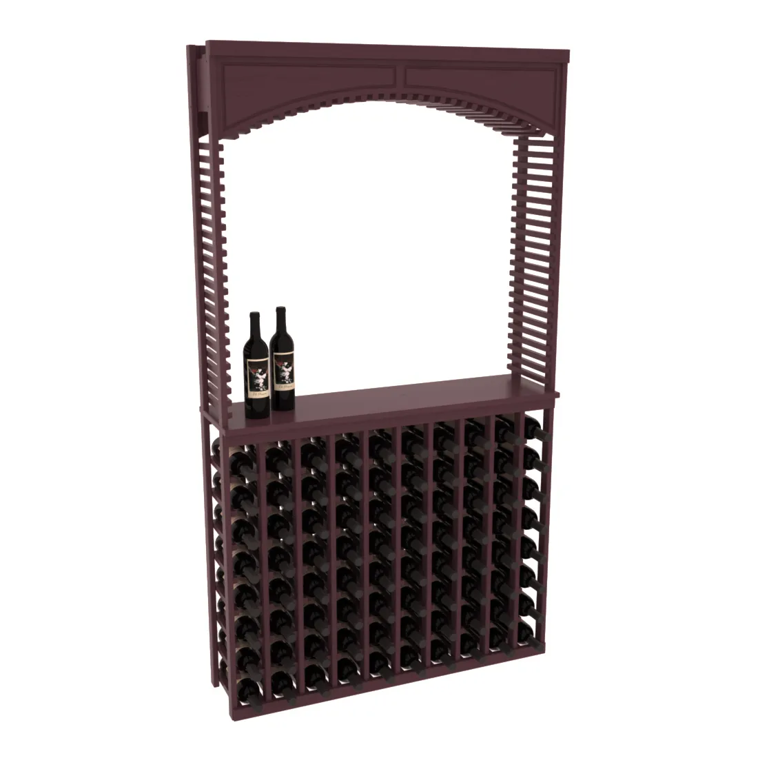 InstaCellar - 42.5" Cellar Arch / Tasting Table / Solid Top Combo