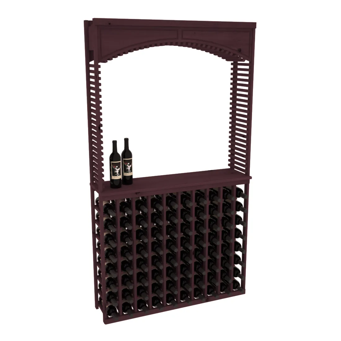 InstaCellar - 42.5" Cellar Arch / Tasting Table / Solid Top Combo