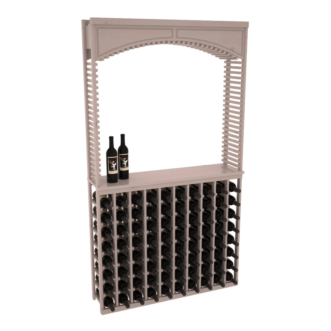 InstaCellar - 42.5" Cellar Arch / Tasting Table / Solid Top Combo