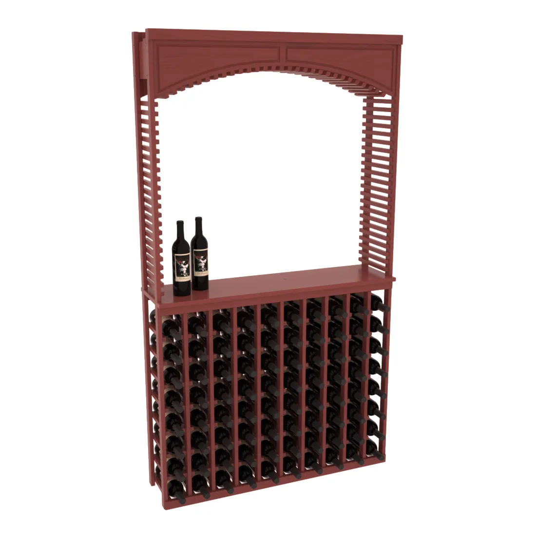InstaCellar - 42.5" Cellar Arch / Tasting Table / Solid Top Combo
