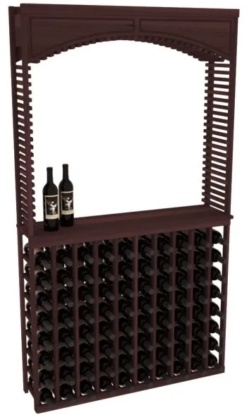 InstaCellar - 42.5" Cellar Arch / Tasting Table / Solid Top Combo