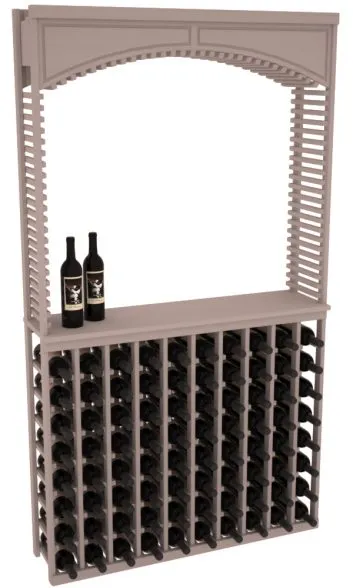 InstaCellar - 42.5" Cellar Arch / Tasting Table / Solid Top Combo