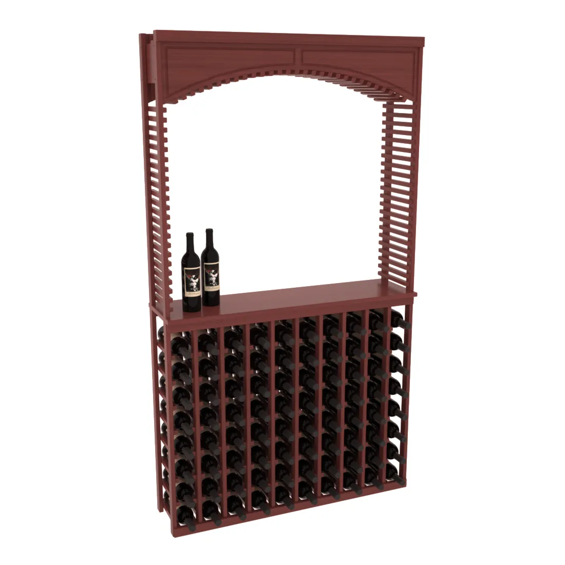 InstaCellar - 42.5" Cellar Arch / Tasting Table / Solid Top Combo