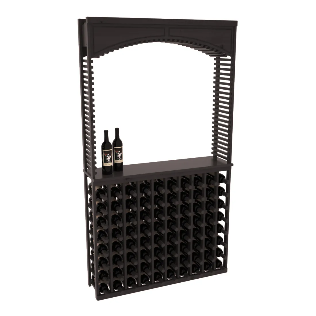 InstaCellar - 42.5" Cellar Arch / Tasting Table / Solid Top Combo