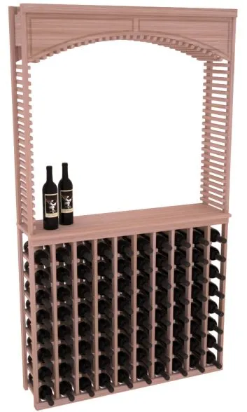 InstaCellar - 42.5" Cellar Arch / Tasting Table / Solid Top Combo