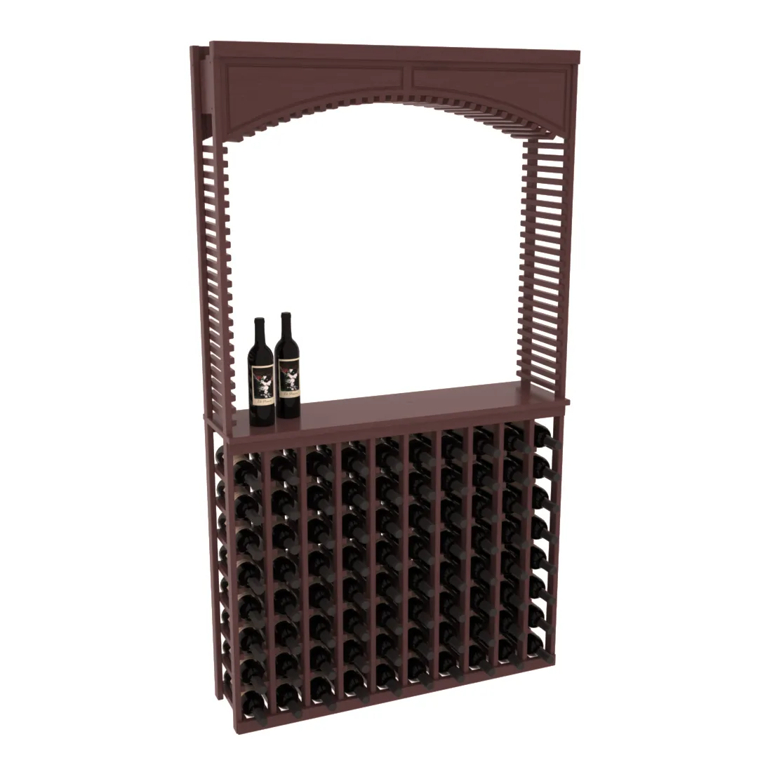 InstaCellar - 42.5" Cellar Arch / Tasting Table / Solid Top Combo