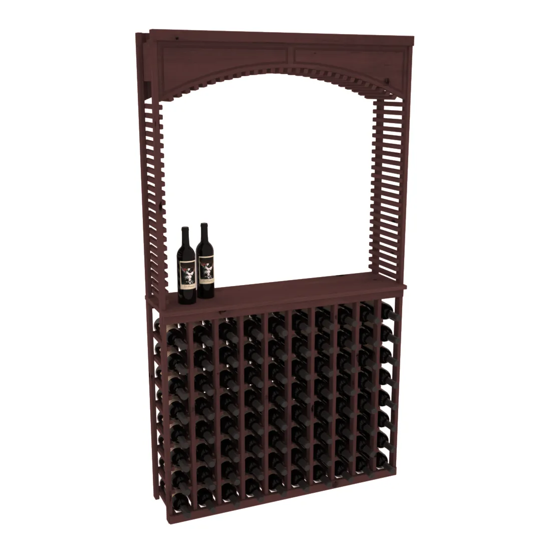 InstaCellar - 42.5" Cellar Arch / Tasting Table / Solid Top Combo
