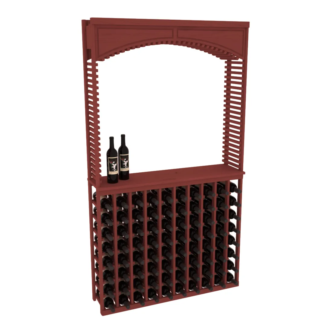 InstaCellar - 42.5" Cellar Arch / Tasting Table / Solid Top Combo