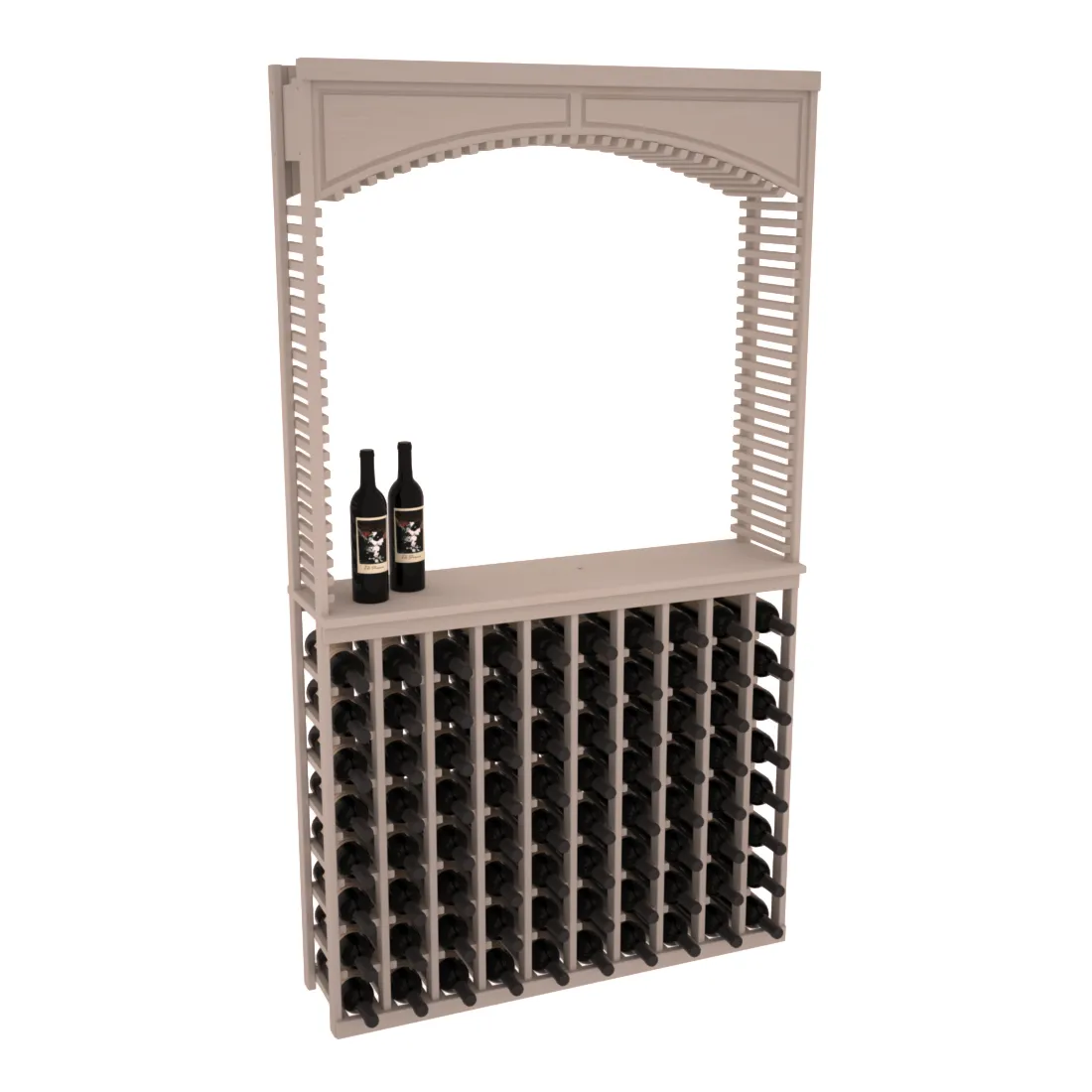 InstaCellar - 42.5" Cellar Arch / Tasting Table / Solid Top Combo