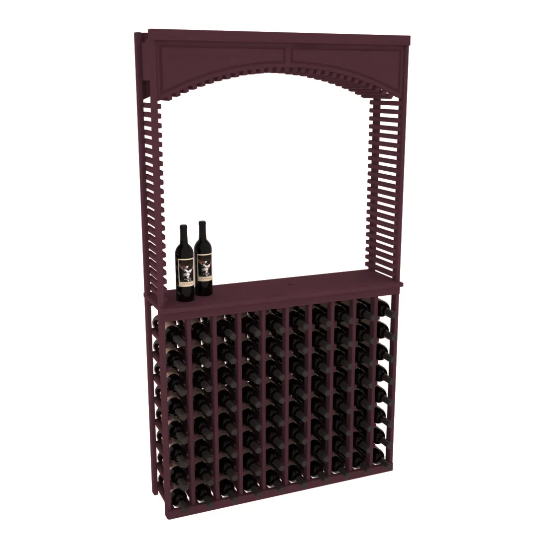 InstaCellar - 42.5" Cellar Arch / Tasting Table / Solid Top Combo