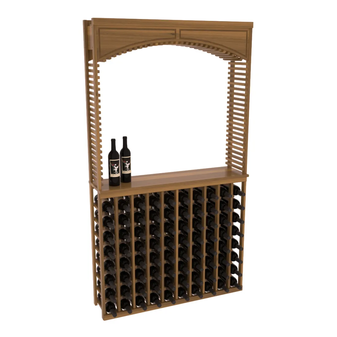 InstaCellar - 42.5" Cellar Arch / Tasting Table / Solid Top Combo