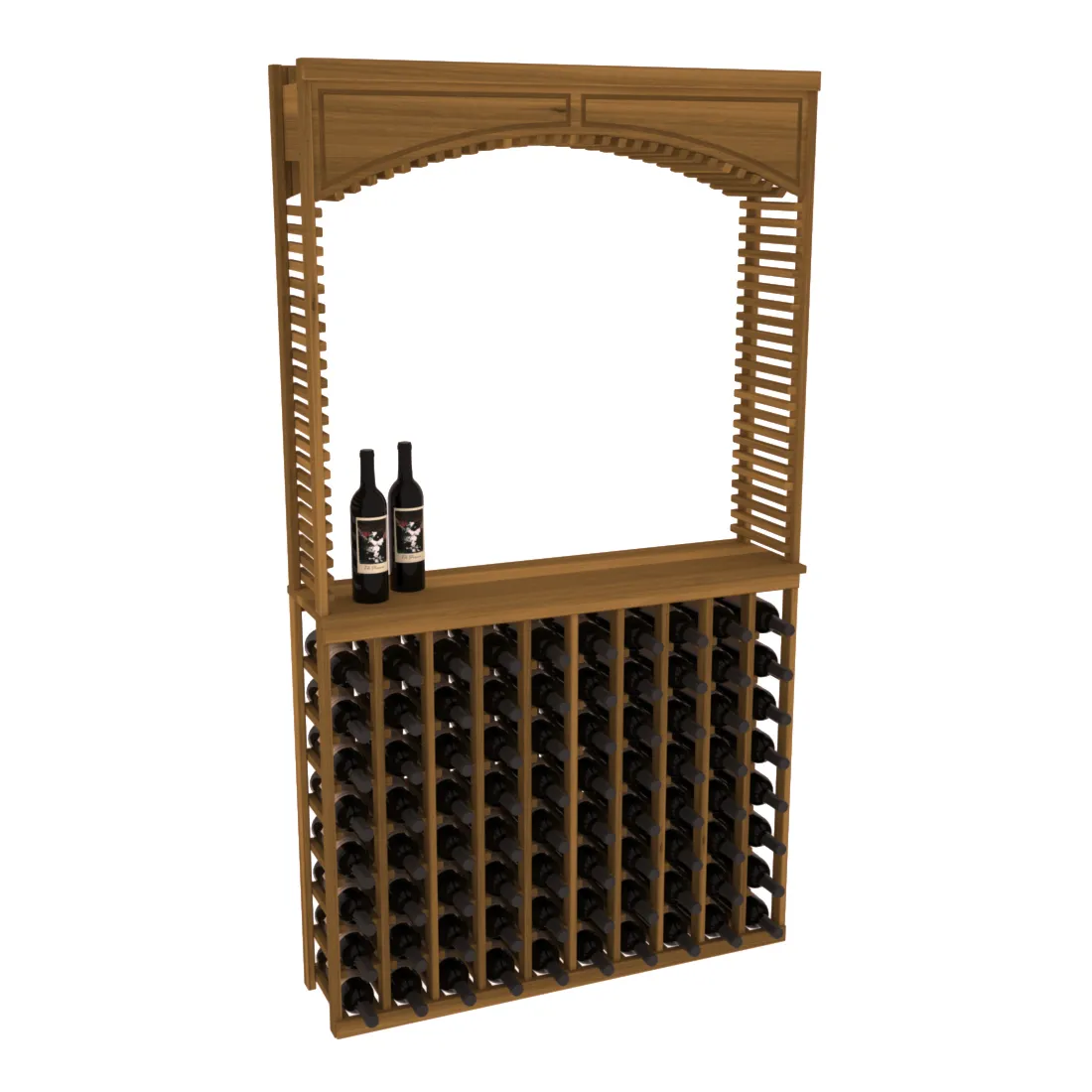 InstaCellar - 42.5" Cellar Arch / Tasting Table / Solid Top Combo