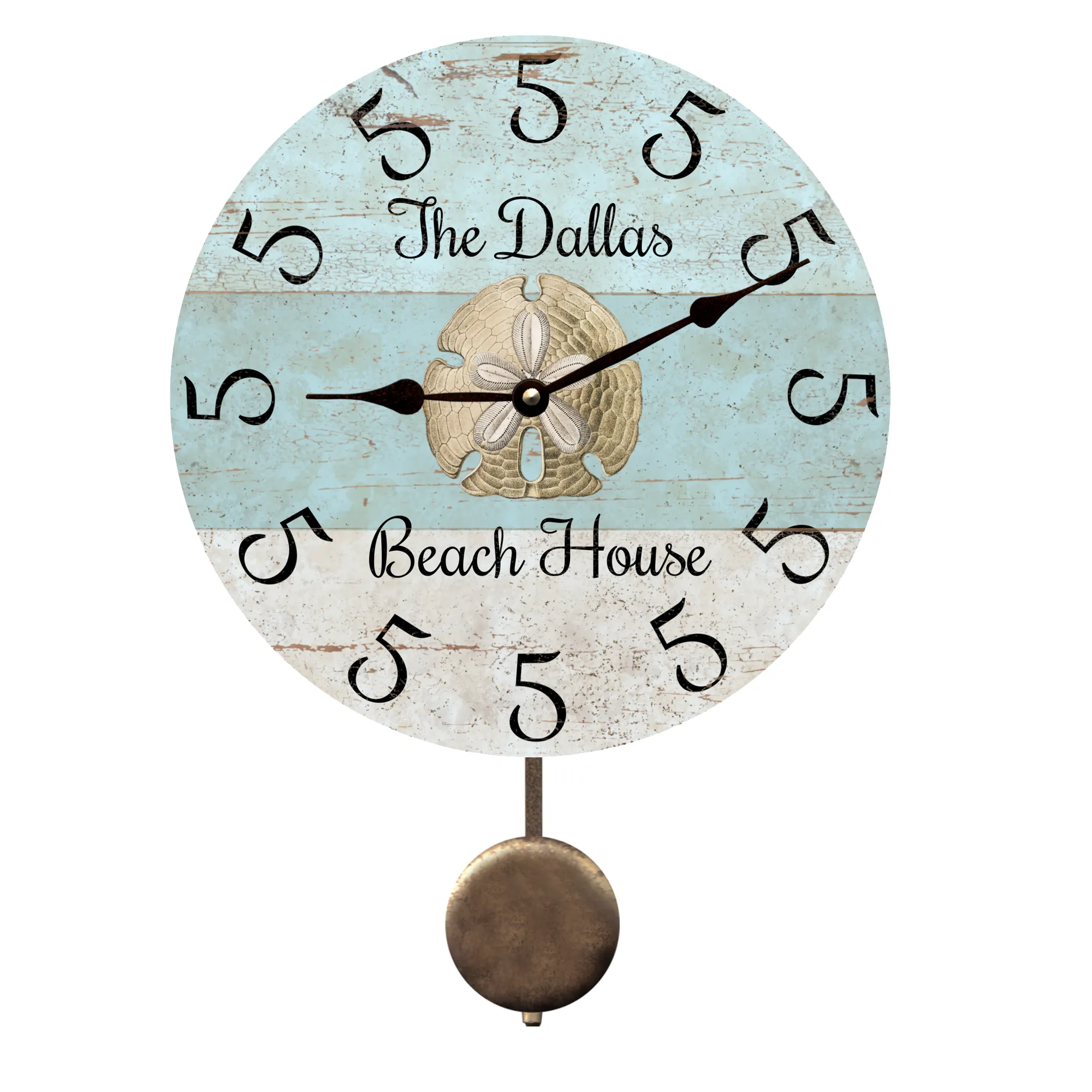 It's Five O Clock Somewhere Beach House Clock