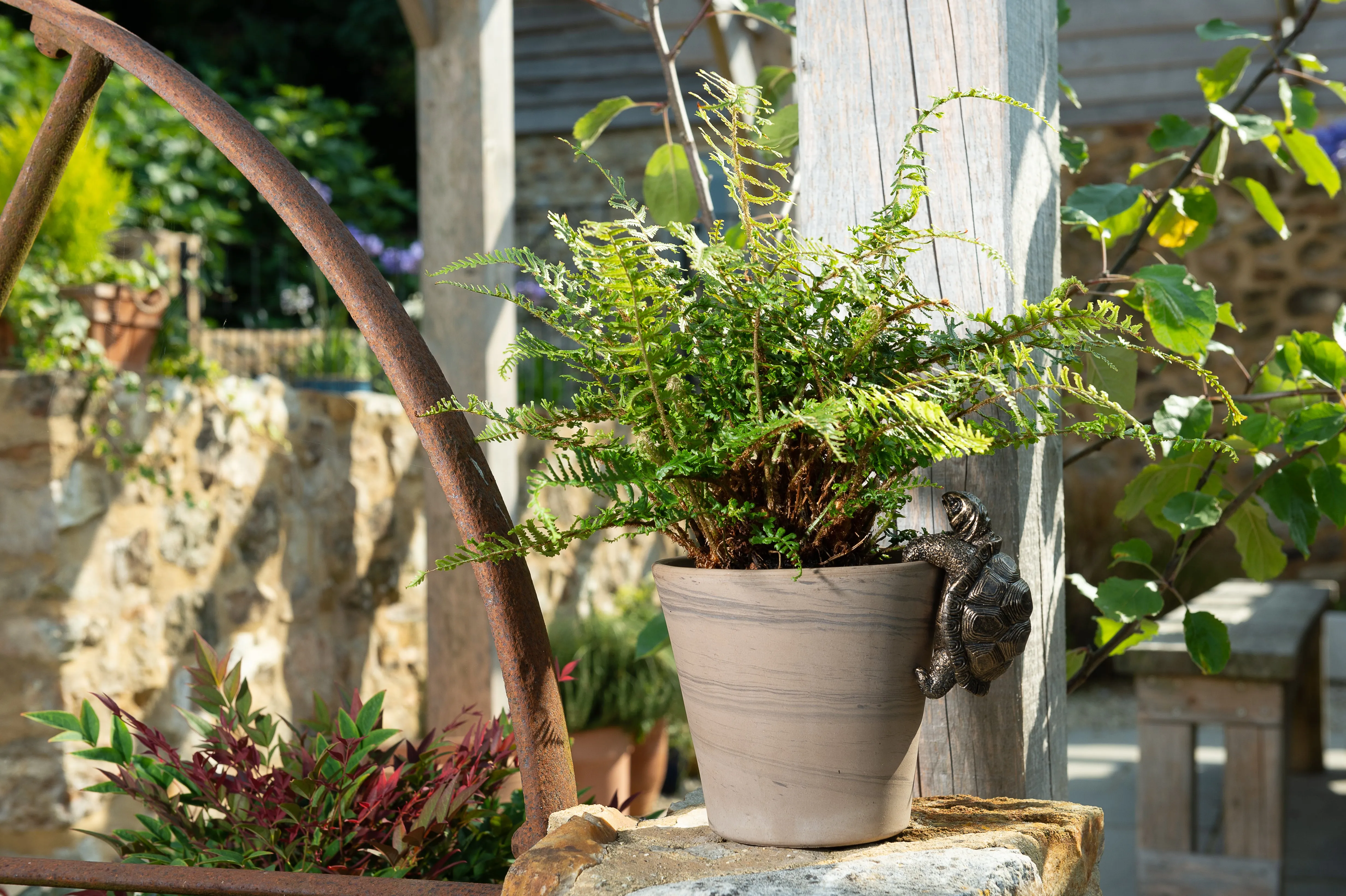 Jardinopia Pot Hanger Pot Buddies - Tortoise