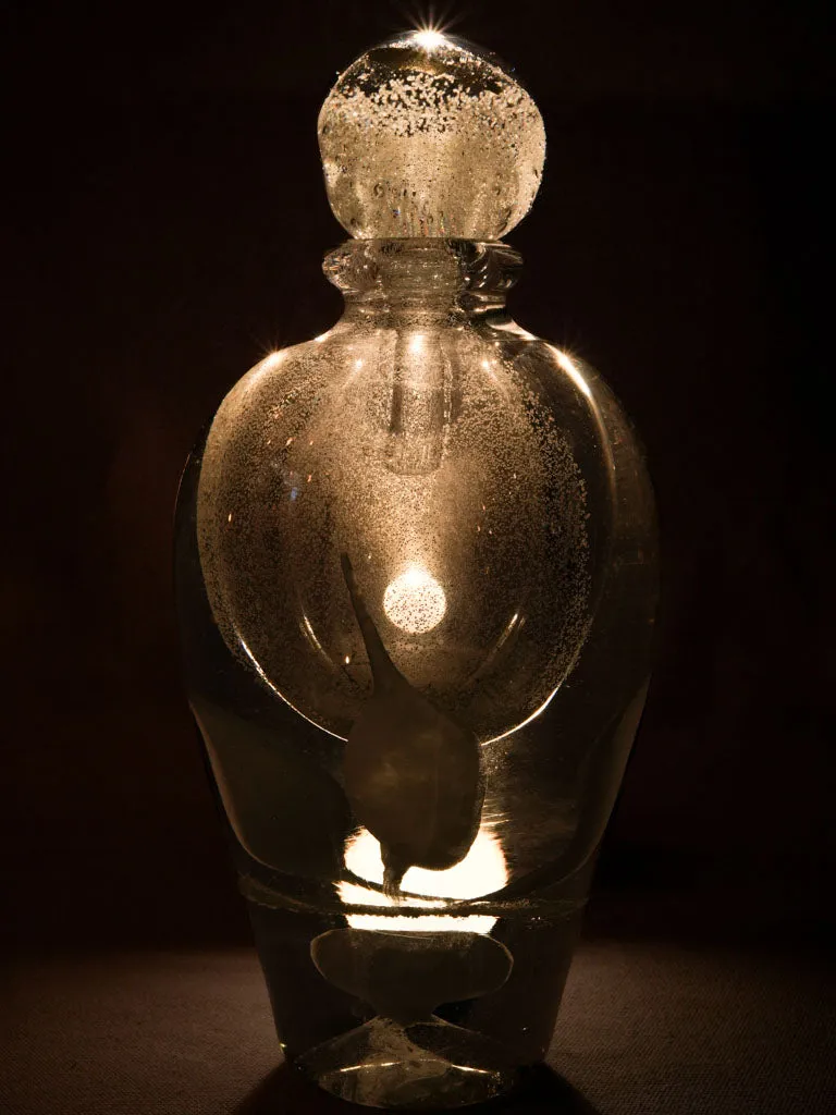Jean-Claude Novaro lidded flask - phosphorescent- 2007 - 13½"