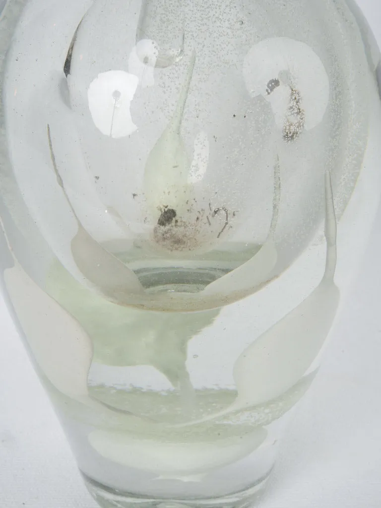 Jean-Claude Novaro lidded flask - phosphorescent- 2007 - 13½"