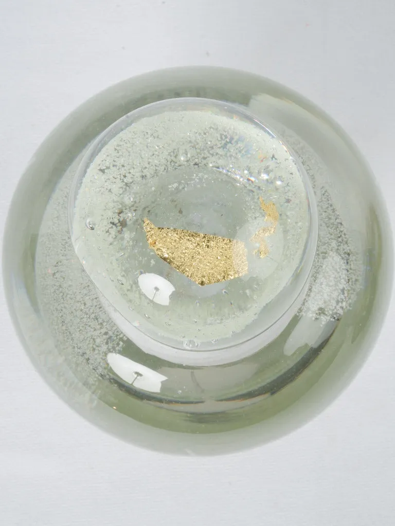 Jean-Claude Novaro lidded flask - phosphorescent- 2007 - 13½"
