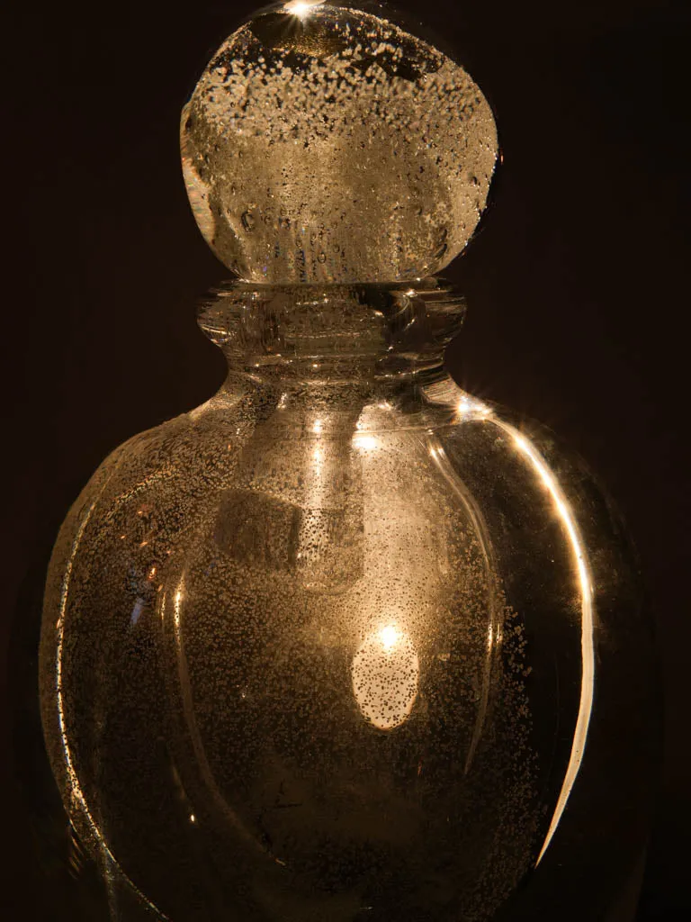 Jean-Claude Novaro lidded flask - phosphorescent- 2007 - 13½"
