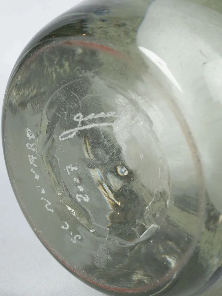 Jean-Claude Novaro lidded flask - phosphorescent- 2007 - 13½"