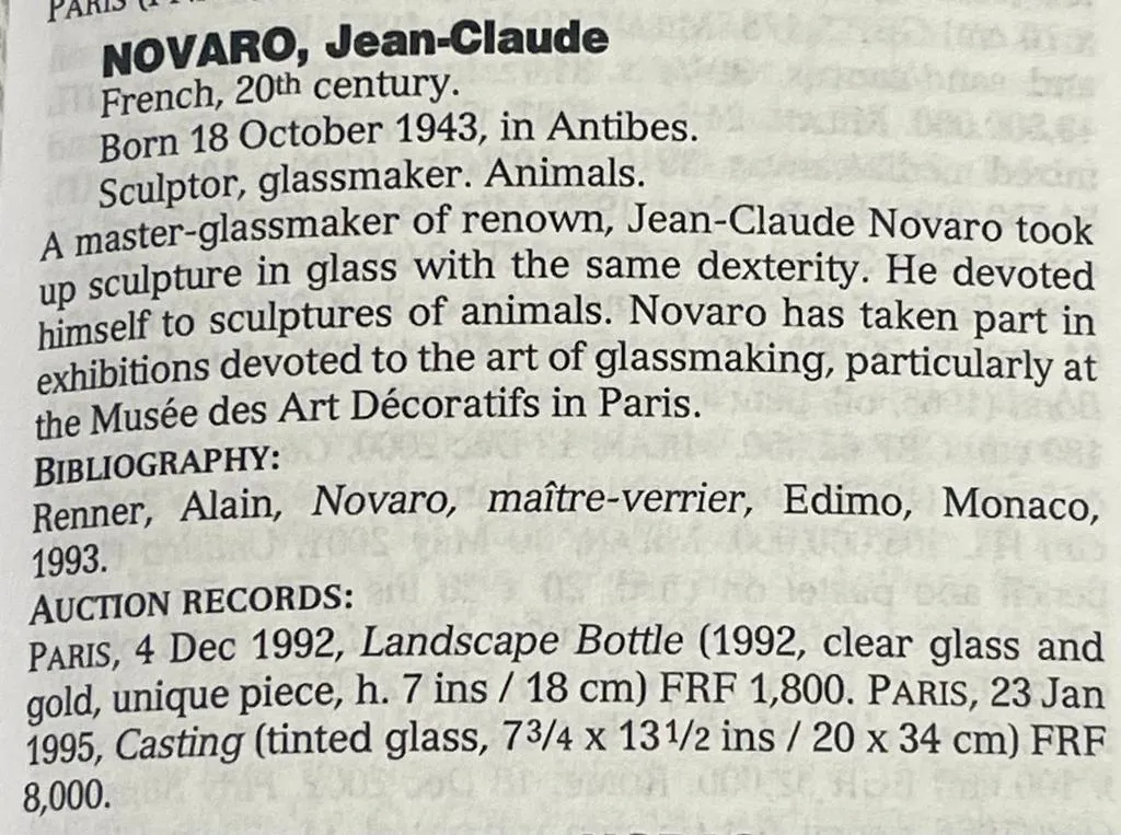Jean-Claude Novaro lidded flask - phosphorescent- 2007 - 13½"