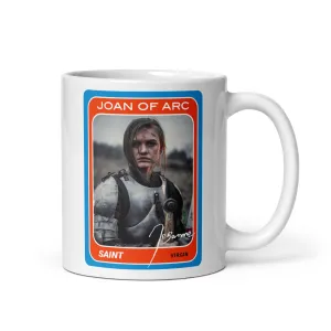 Joan of Arc Saint Card Mug