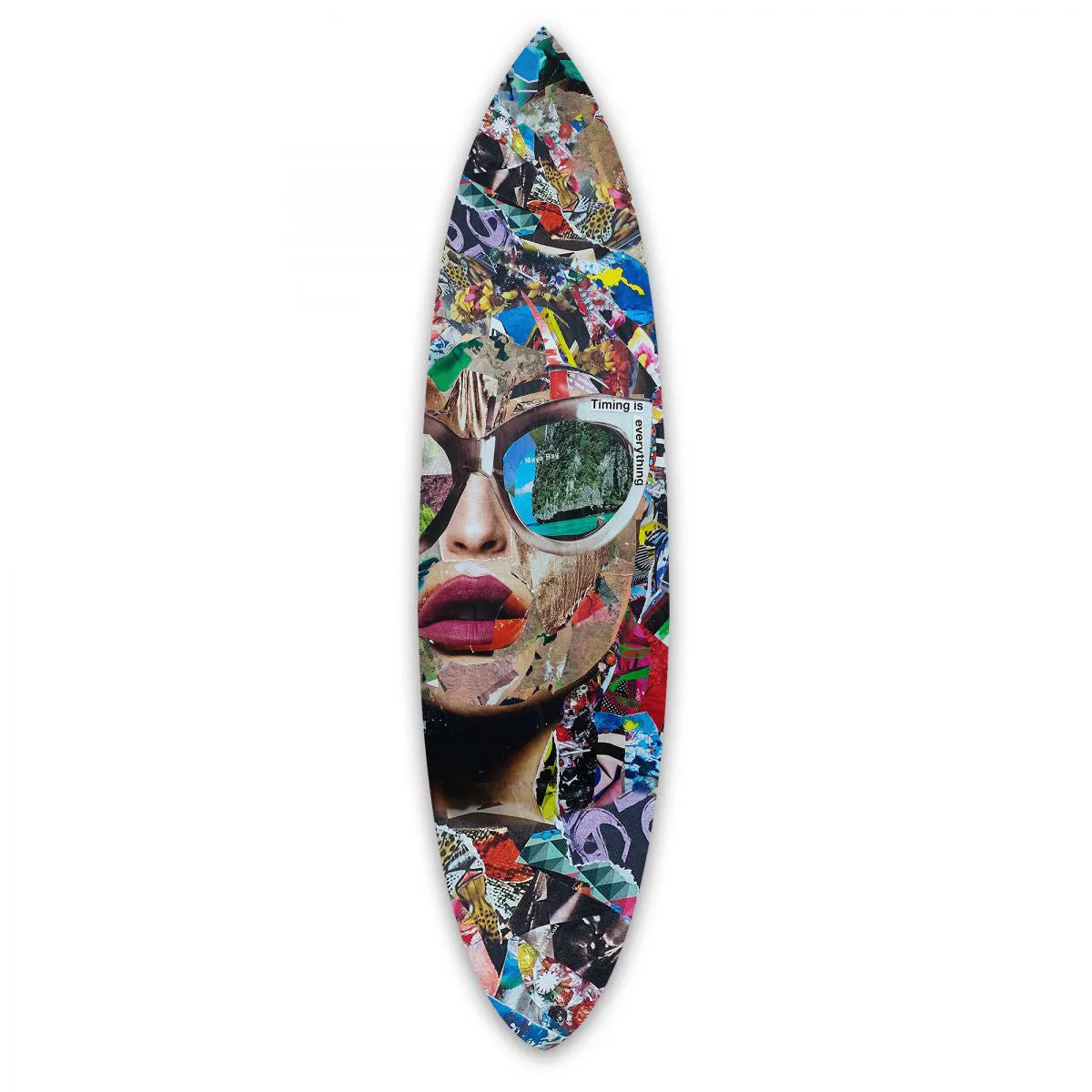 Katy Hirschfeld - Timing Is Everything Surfboard
