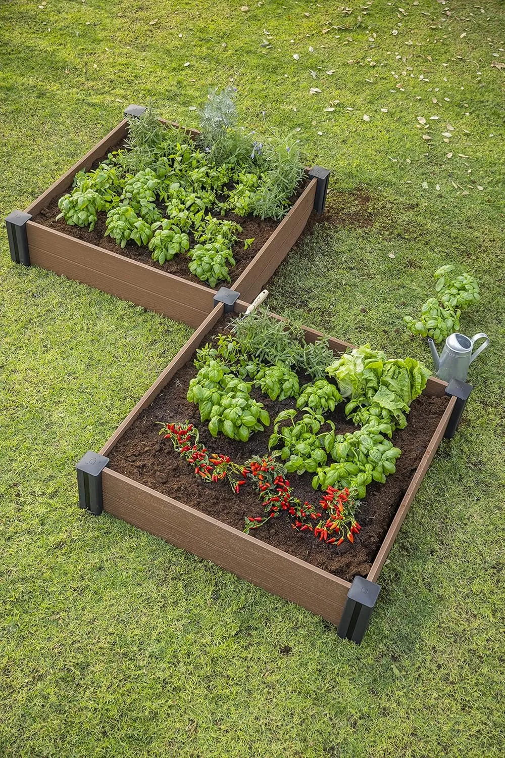Keter Vista Garden Bed - Brown