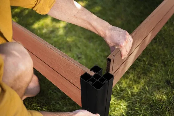 Keter Vista Garden Bed - Brown
