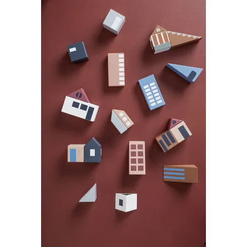 Kids Concept Wooden City Blocks