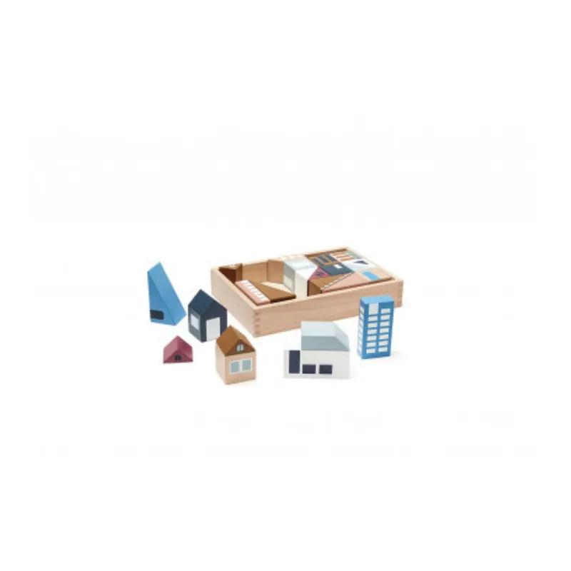 Kids Concept Wooden City Blocks