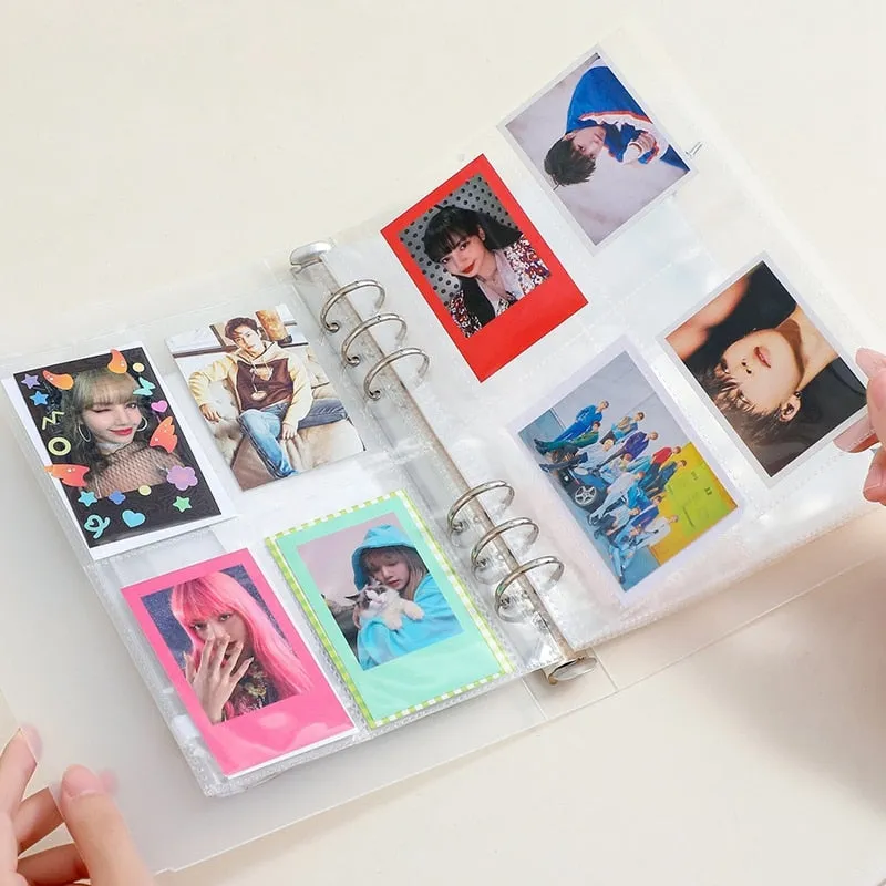 Kpop Idol A5 Photo card Binder Cover Photo Album Collection Book