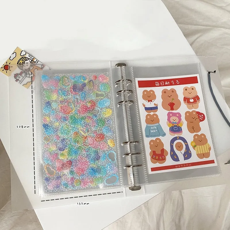 Kpop Idol A5 Photo card Binder Cover Photo Album Collection Book