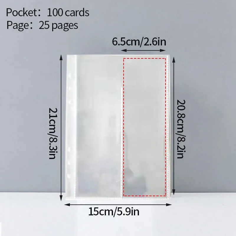 Kpop Idol A5 Photo card Binder Cover Photo Album Collection Book