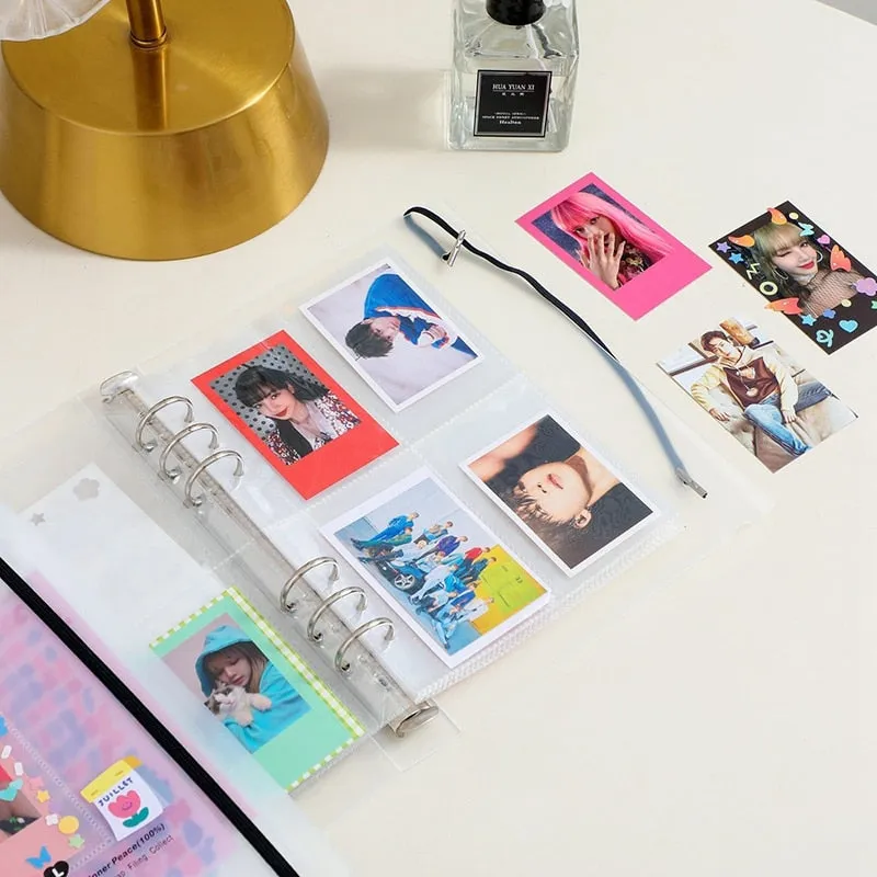 Kpop Idol A5 Photo card Binder Cover Photo Album Collection Book